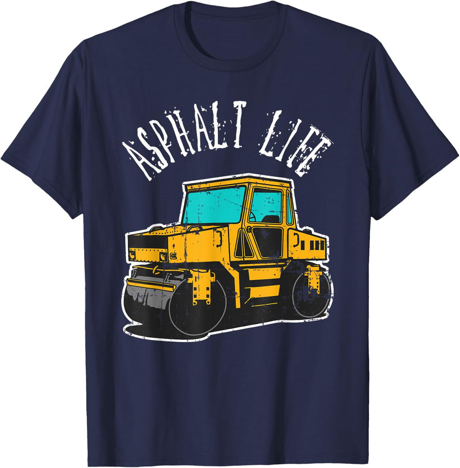 Paving Operator - Paving Laborer Gift T-Shirt - Navy Blue