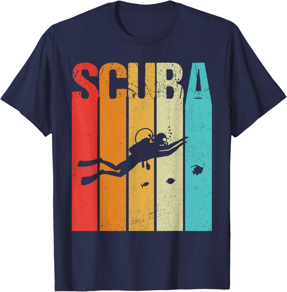 Scuba T-Shirt - Navy Blue