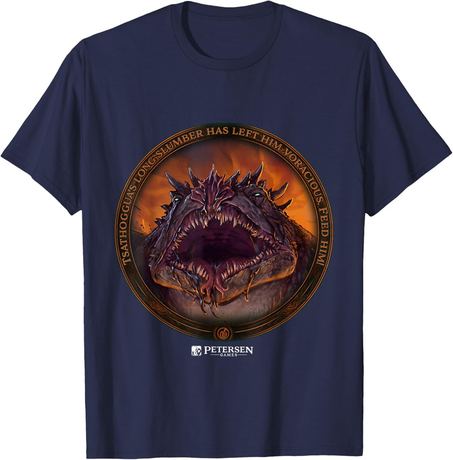 Tsathoggua: The Ancient - Cthulhu Wars (Lovecraft) T-Shirt - Navy Blue
