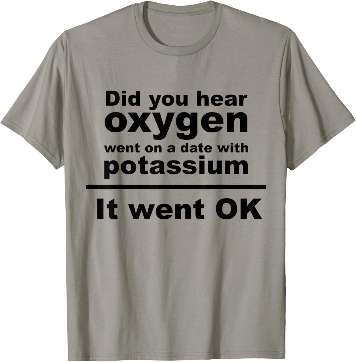 The Chemist Teacher Science Joke T-Shirt, Nerdy Humor Gift T-Shirt for Men Women Kids - Slate Grey
