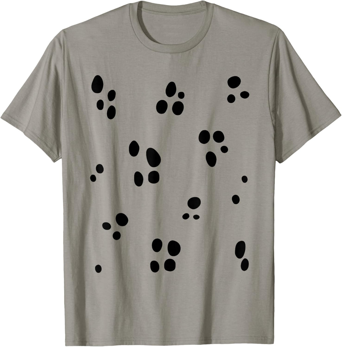 Dalmatian Dog Costume Shirt Kids Animal Funny Halloween T-Shirt - Slate Grey