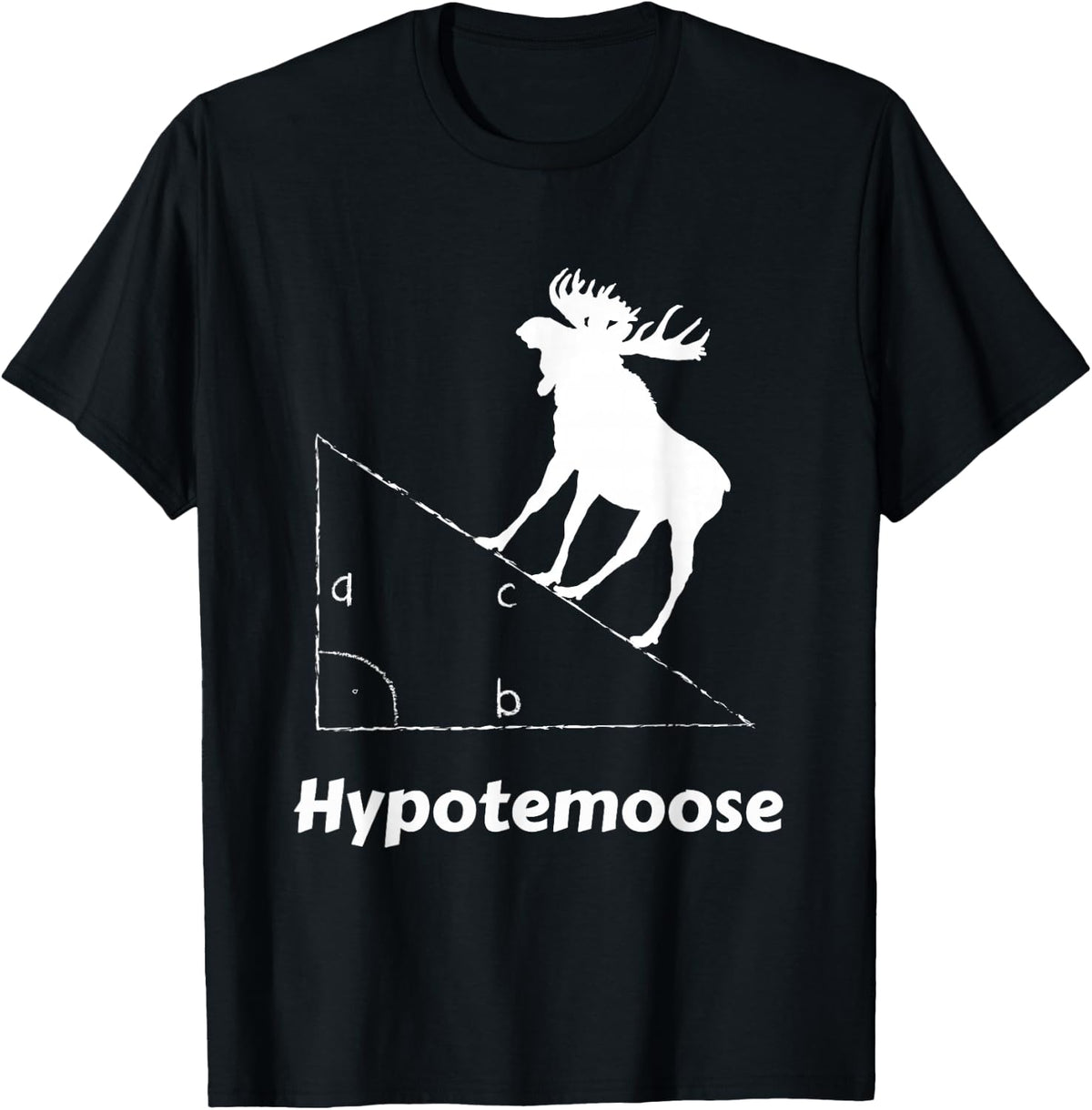Hypotemoose - Funny Engineer Math Geek T-Shirt - Black