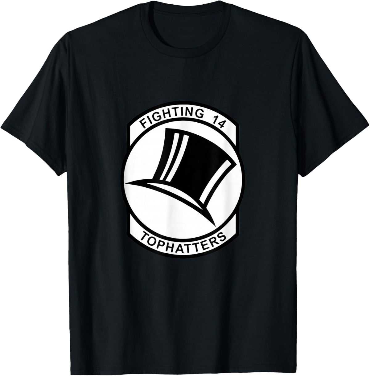 Strike Fighter Squadron 14 VFA-14 Tophatters Veterans Day T-Shirt - Black