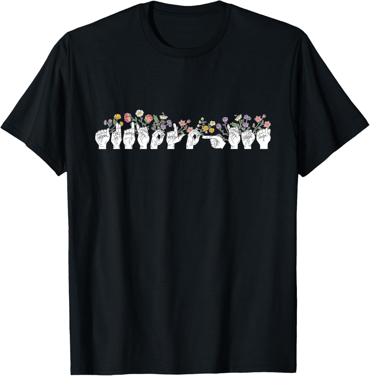 Sign Language Audiologist Tee Shirt for Hearing Healthcare Professional Audiology T-Shirt - Black