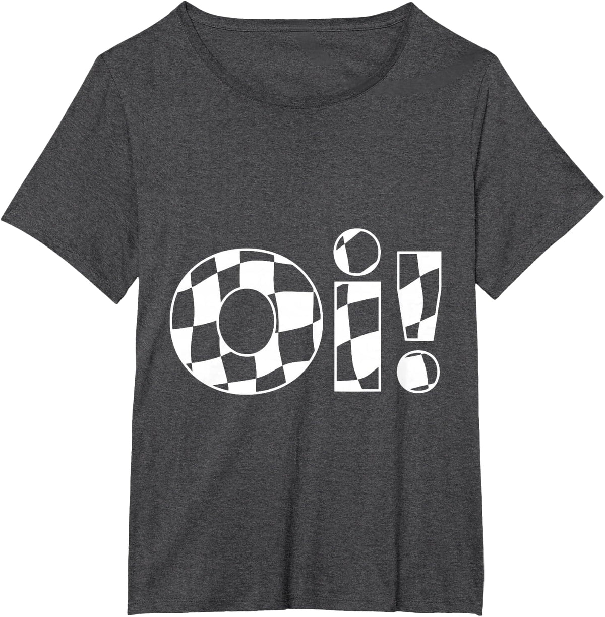 Oi Punk T Stuff, Gift for Skinheads, Ska, Reggae Music Fans T-Shirt - Dark Heather Grey