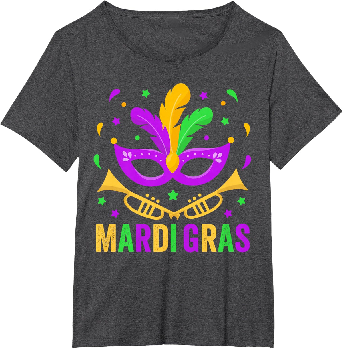 Mardi Gras 2025 Tshirts Women Mens Mardi Gras Shirt Kids T-Shirt - Dark Heather Grey