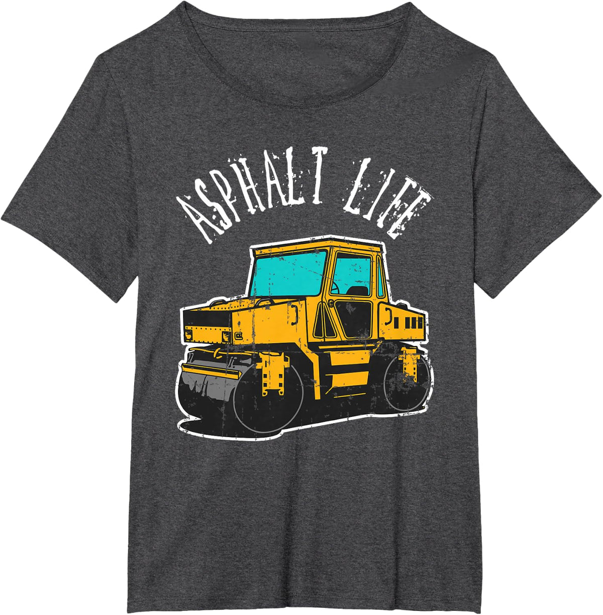 Paving Operator - Paving Laborer Gift T-Shirt - Dark Heather Grey