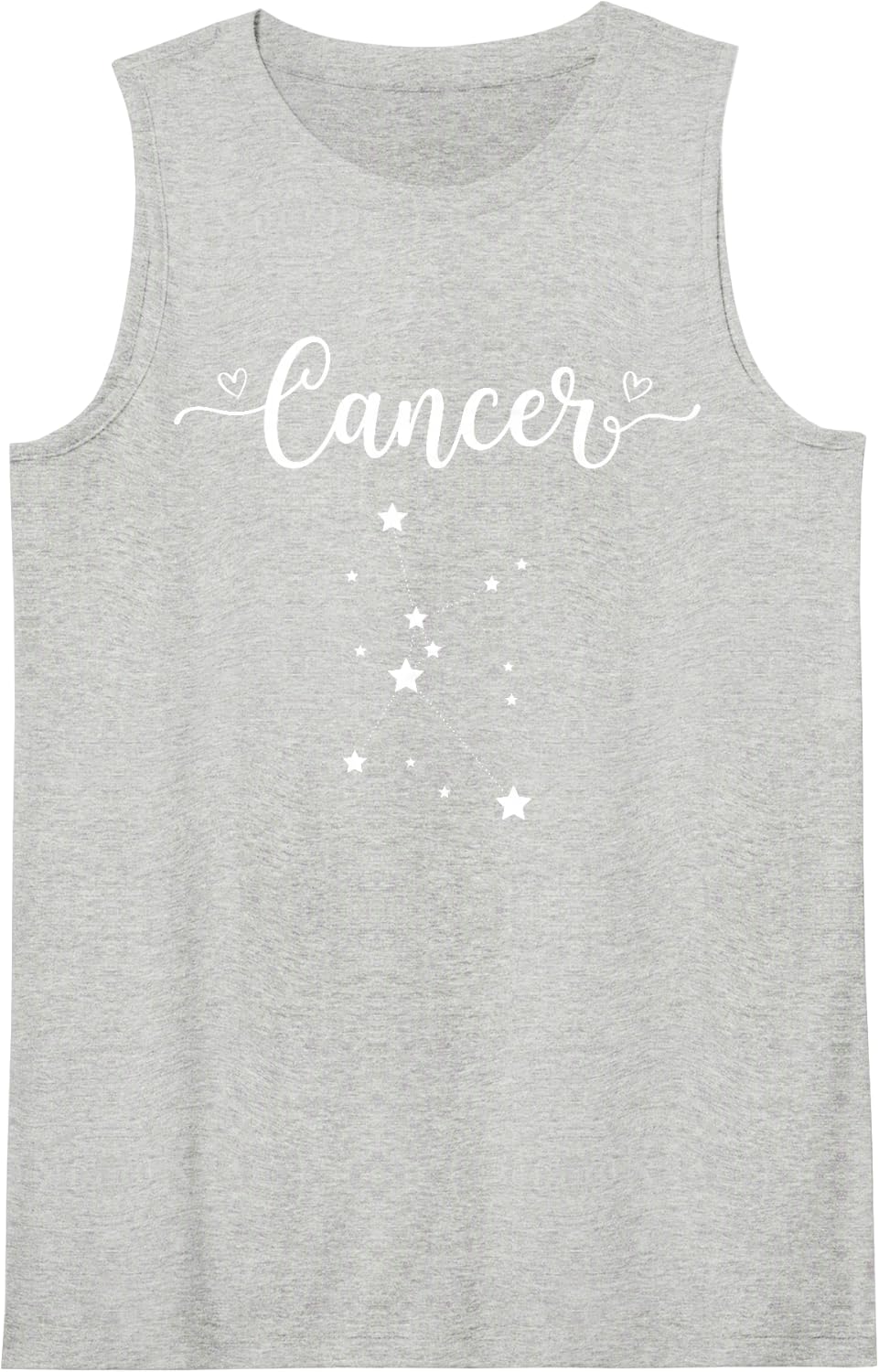 Cancer Zodiac Sign Astrology Horoscope Astrological Symbol Tank Top - Heather Grey