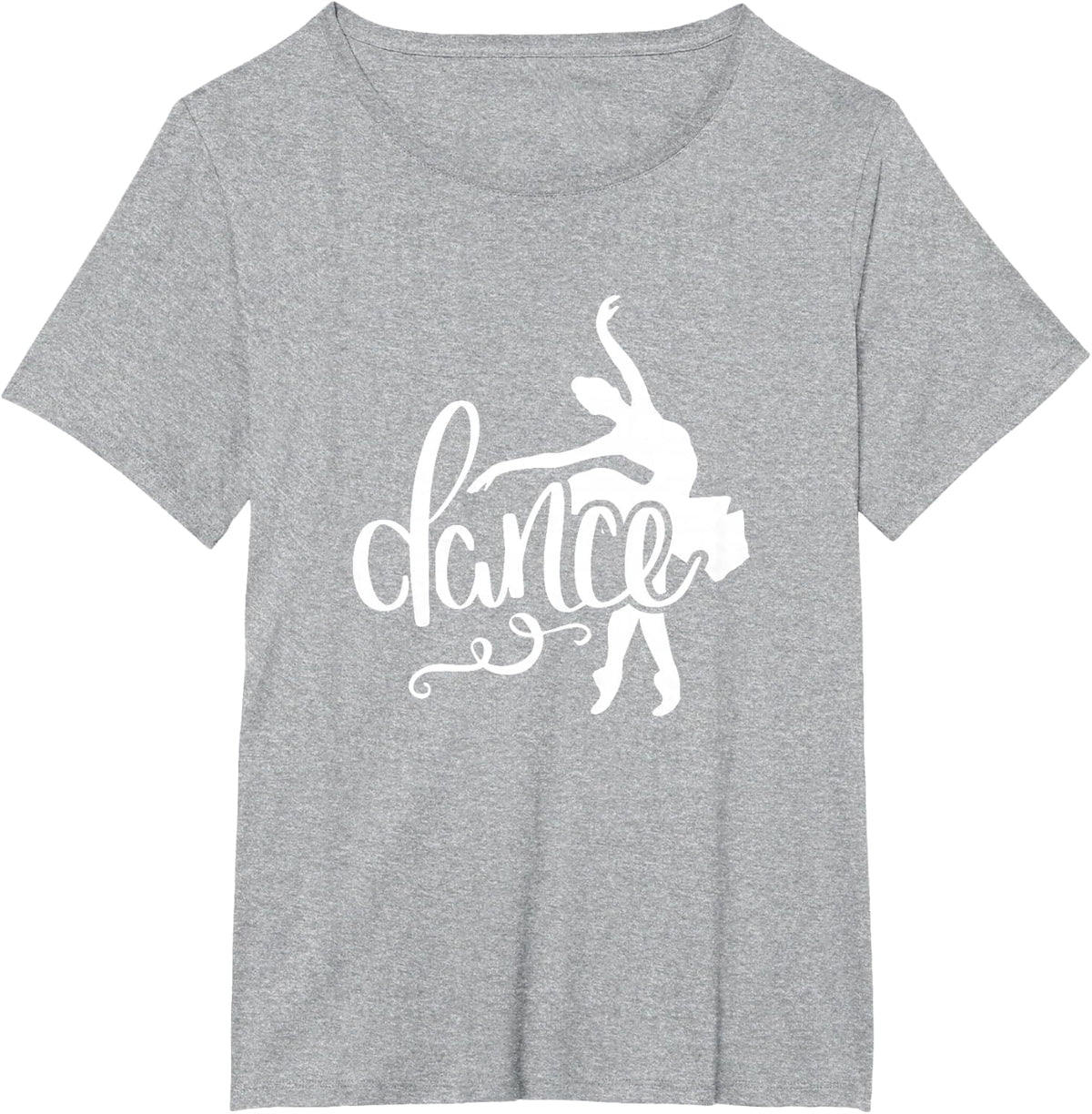 Ballet Dance Ballerina Barre Gift Women Girl Kids T-Shirt - Heather Grey