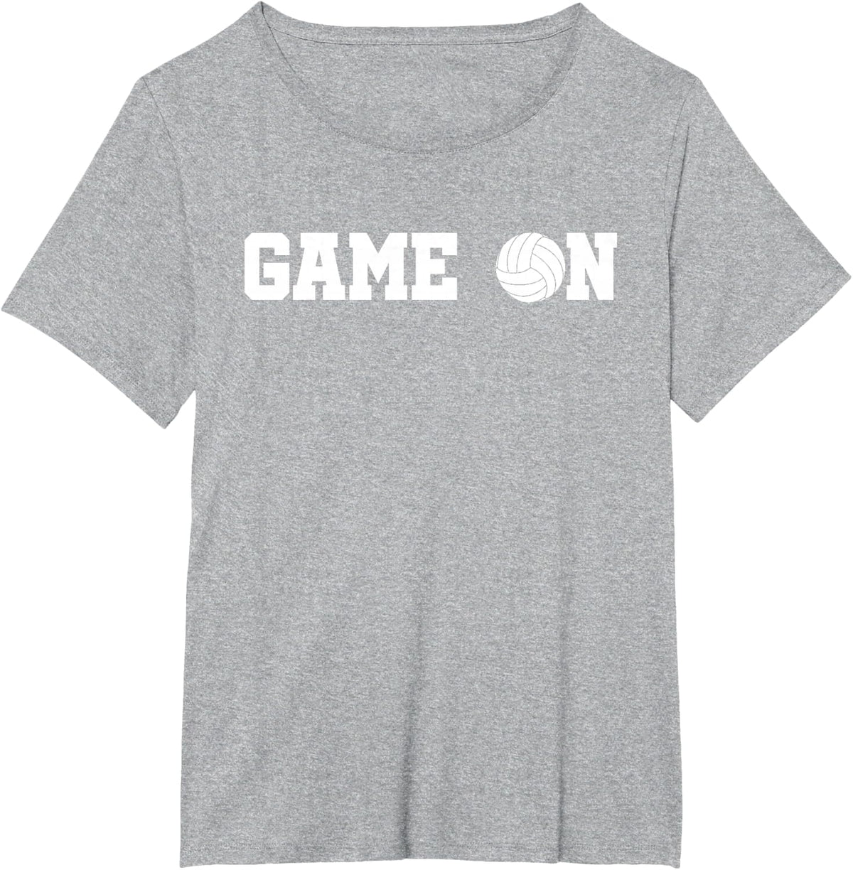 Game On Volleyball Team Gift for Men Women Girls Boys T-Shirt - Heather Grey