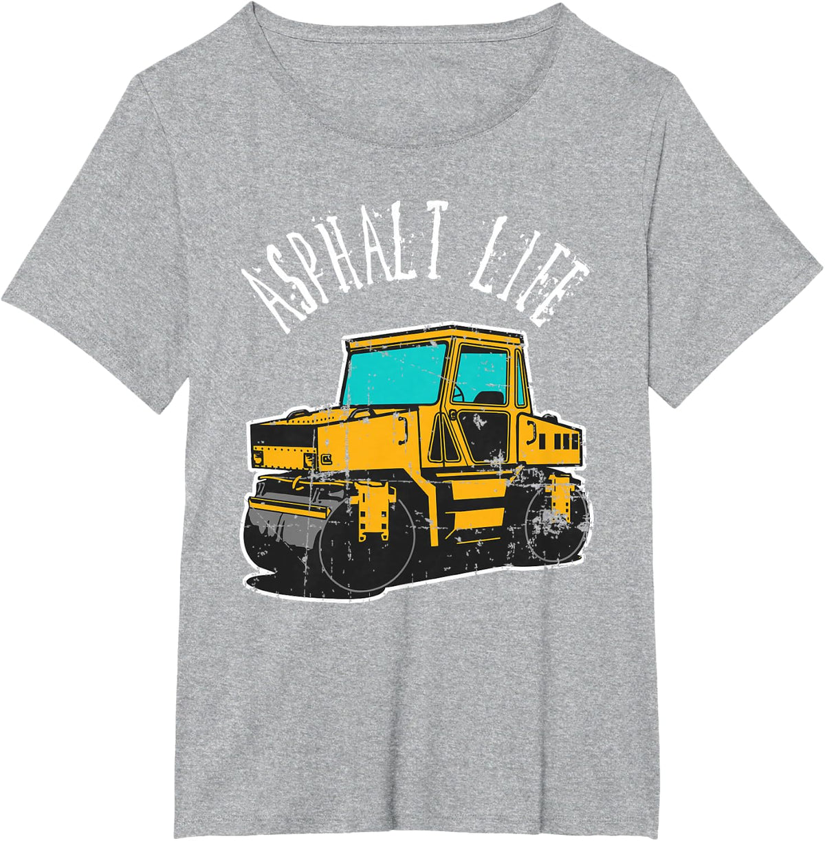 Paving Operator - Paving Laborer Gift T-Shirt - Heather Grey