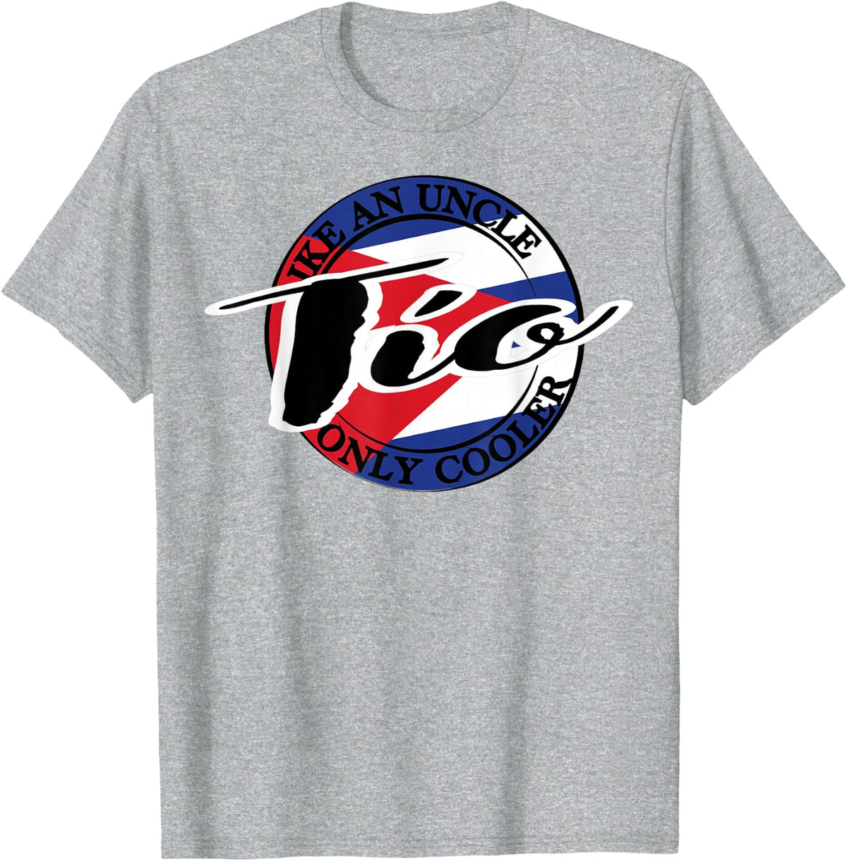 Tío Uncle in Spanish Cuba T-Shirt - Heather Grey