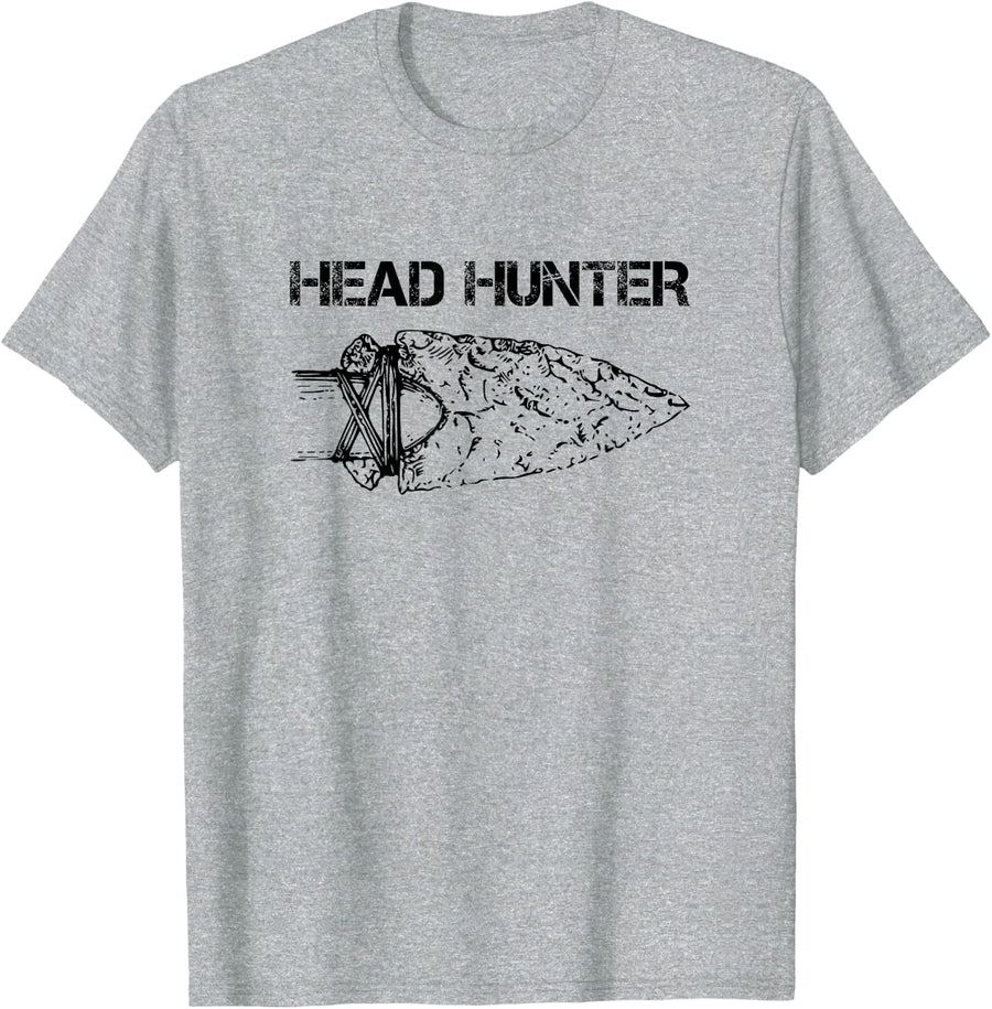 Arrowhead Hunting T-Shirt - Heather Grey