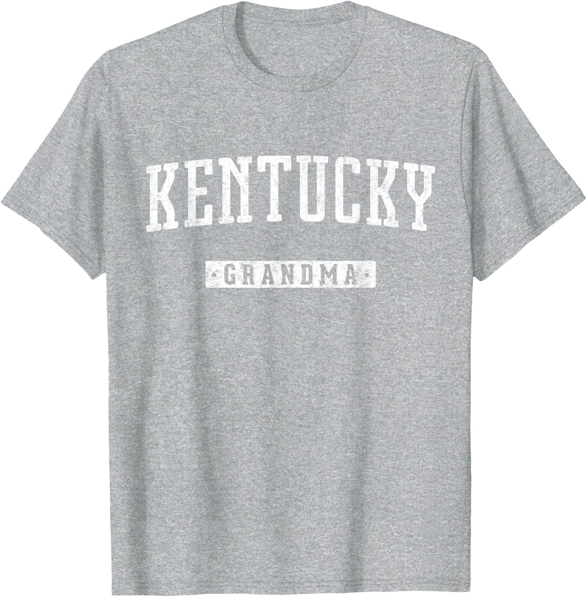Kentucky Grandma Vintage T-Shirt - Heather Grey