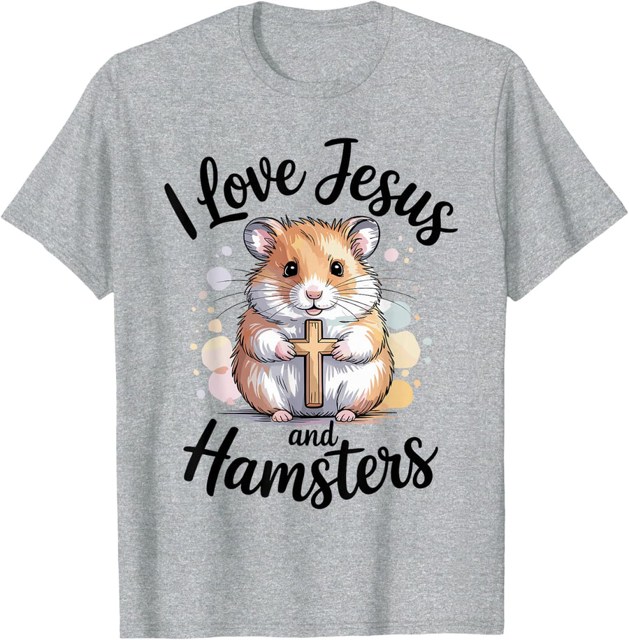 Cute Hamster Owner Pet Dwarf Hamster T-Shirt - Heather Grey