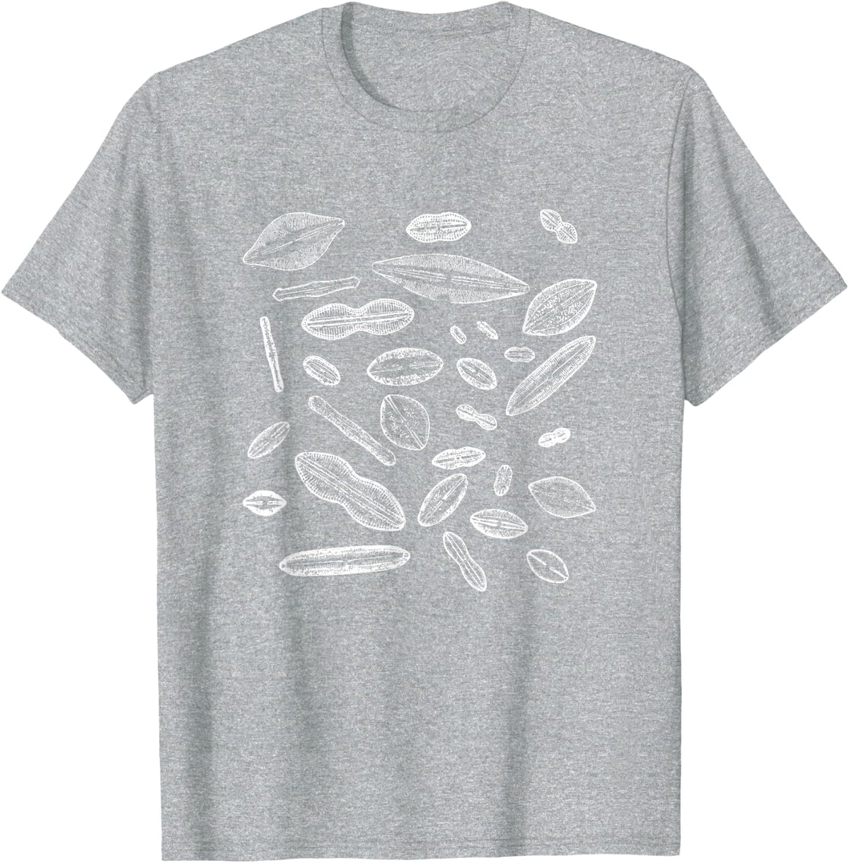 diatoms, algae diatom T-Shirt - Heather Grey